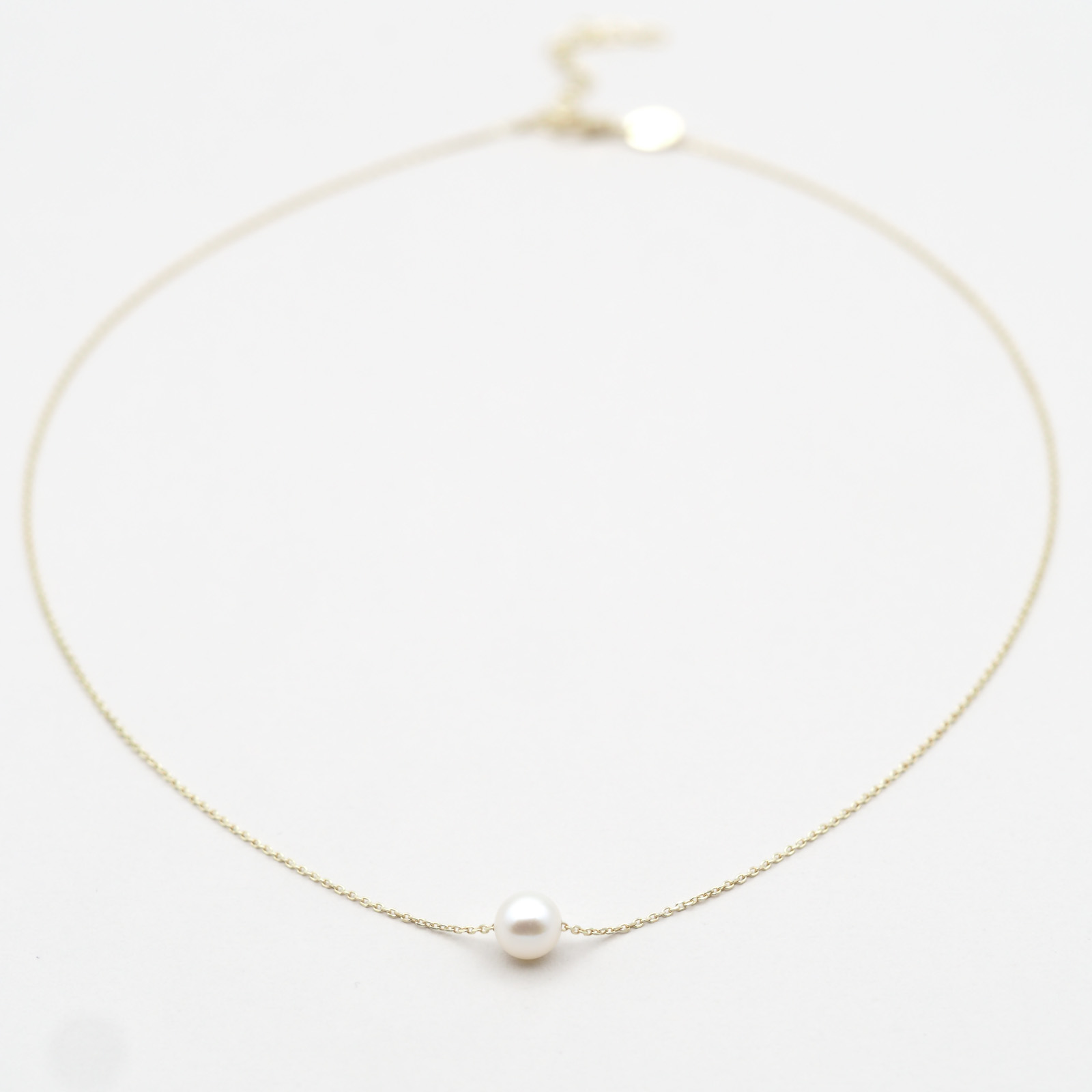 Perlen Kette Gold