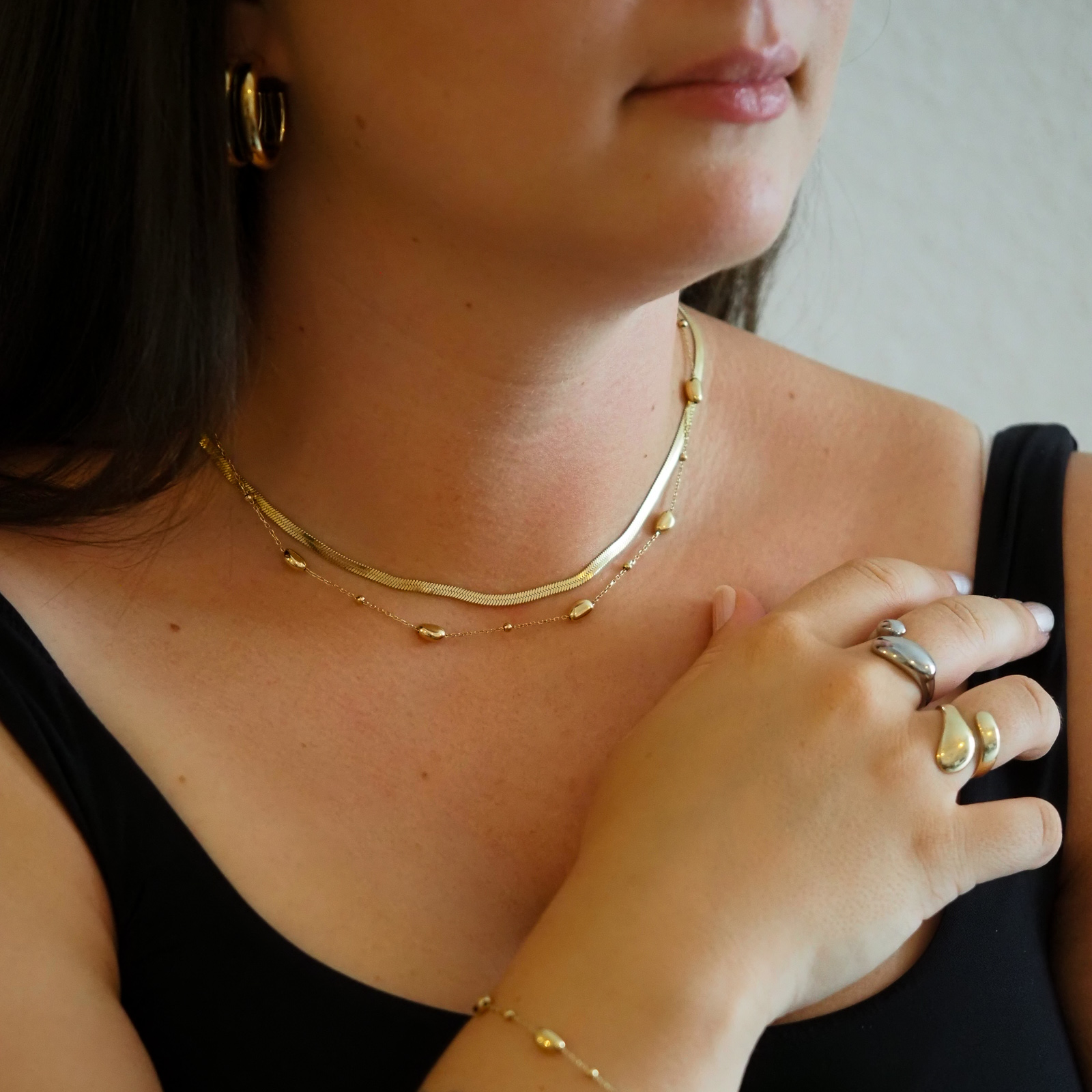 Kugel Kette Gold