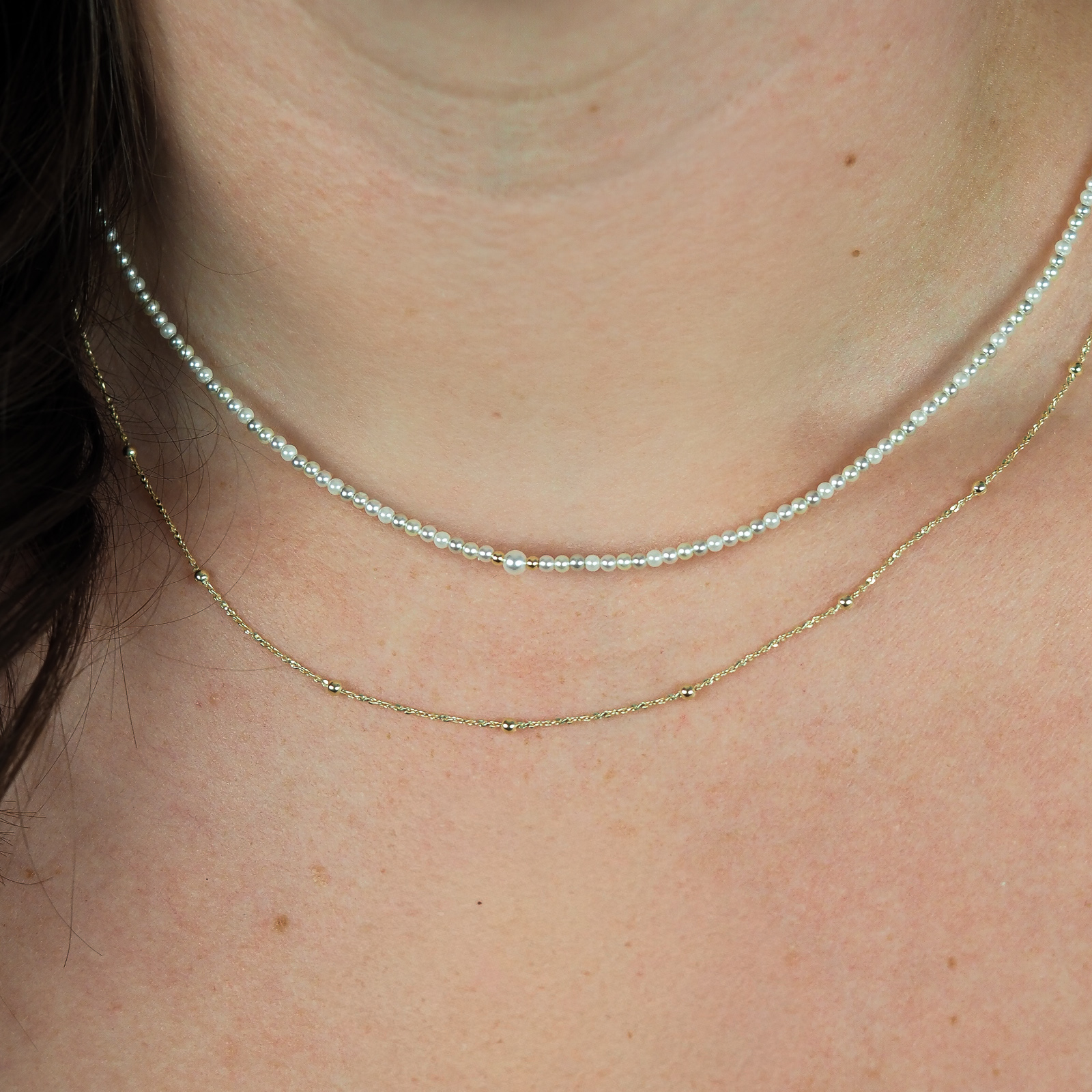 Kugel Kette Gold