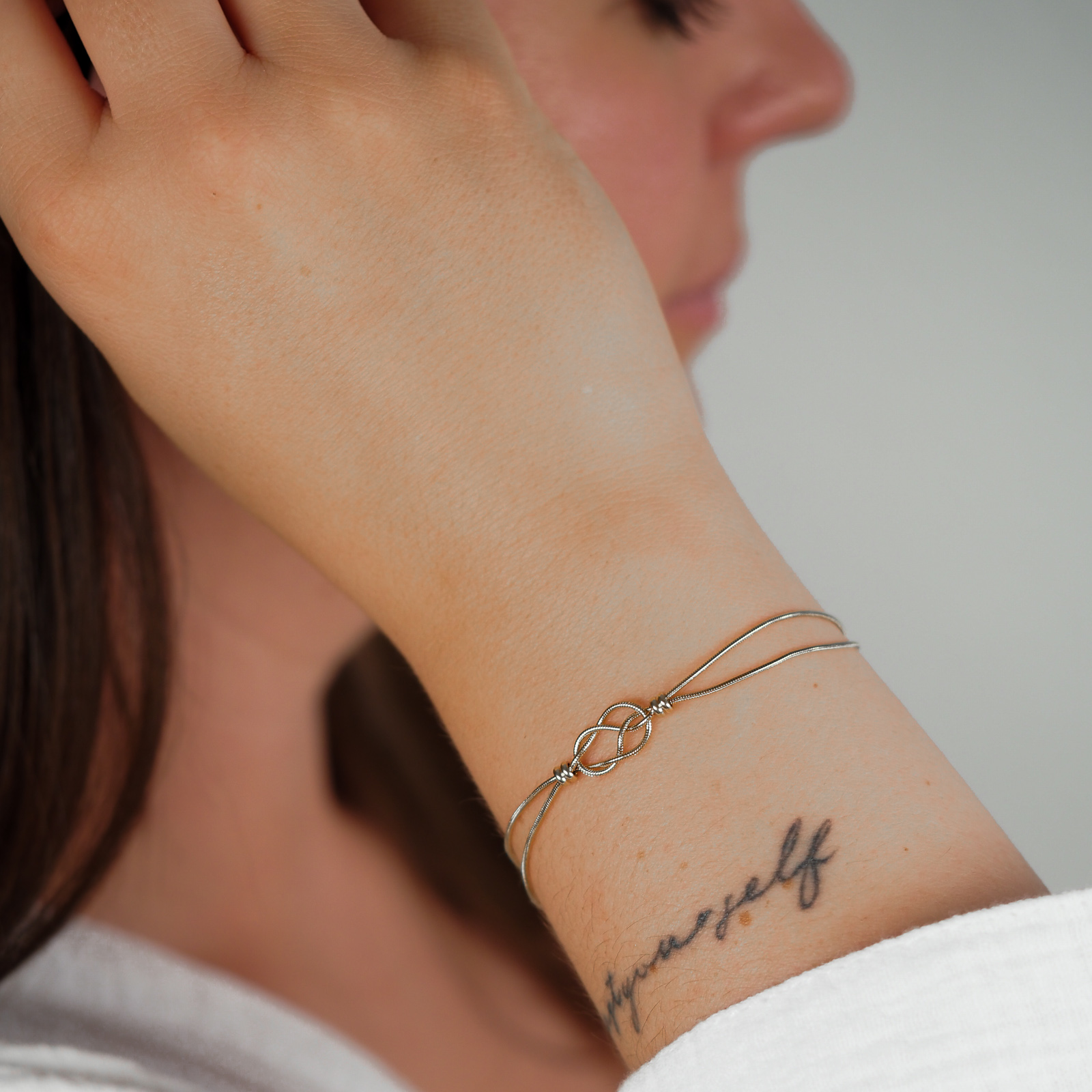 Knoten Armband Gold