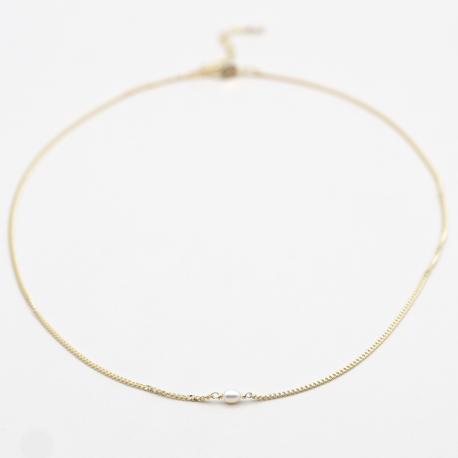 Perlen Kette Gold