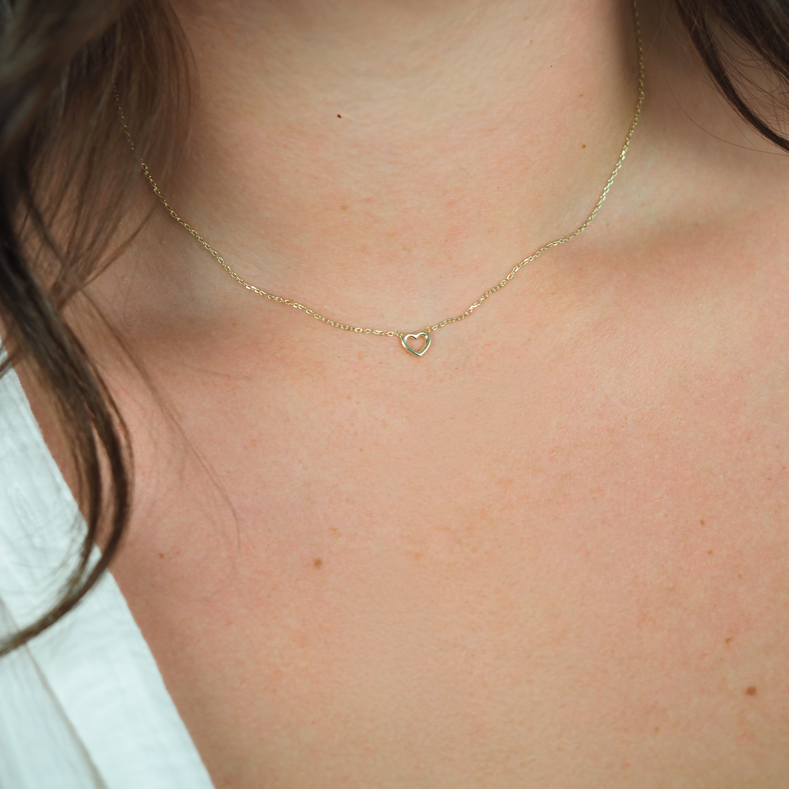 Herz Kette Gold